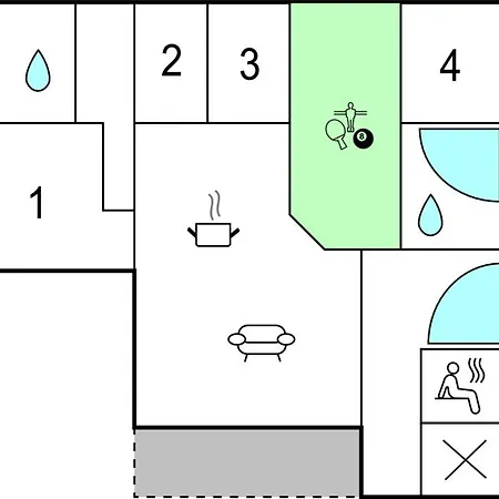 Σπίτι διακοπών In Harboore With Sauna